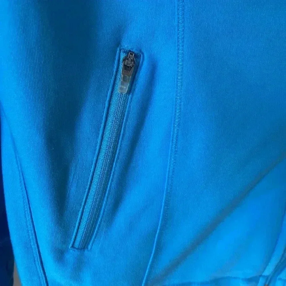 LL Bean Women's‎ Active Zip Long Sleeve Tech Stretch Jacket Thumbholes Size M